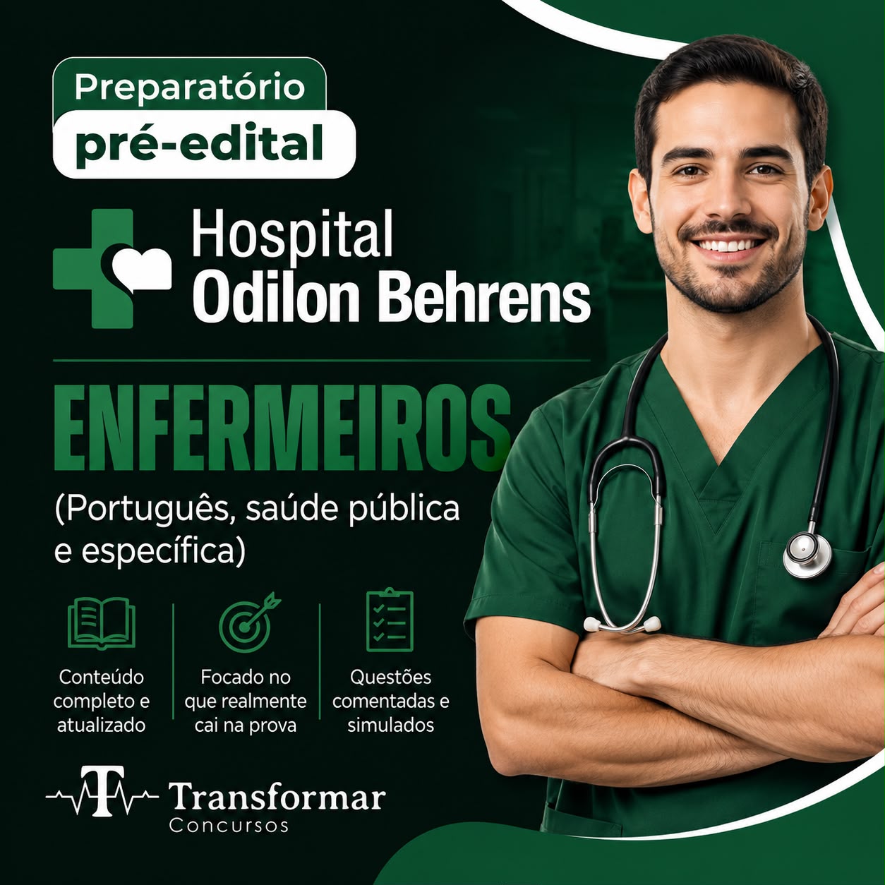 Curso preparatório Enfermeiros — Hospital Odilon Behrens