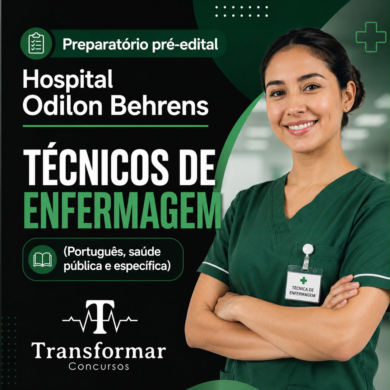 Curso preparatório Técnicos em Enfermagem — Hospital Odilon Behrens